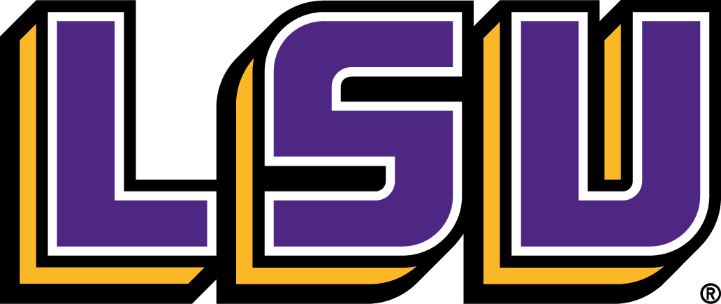 LSU Tigers 2002-Pres Wordmark Logo v3 DIY iron on transfer (heat transfer)